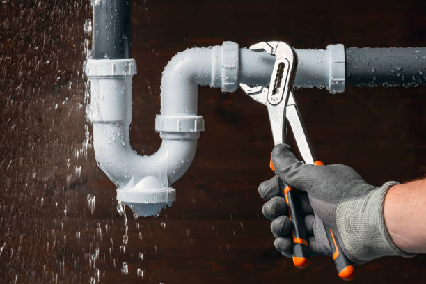 Professional Plumbing technician working in Rescue, VA